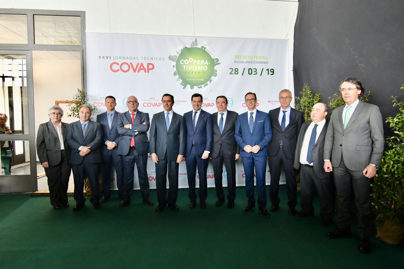 El Gobierno y la Junta presentan a COVAP como uno de los mejores