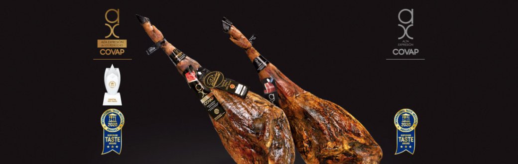 Los jamones de bellota 100% ibéricos Alta Expresión y Alta Expresión de los  Pedroches galardonados con el Premio Superior Taste