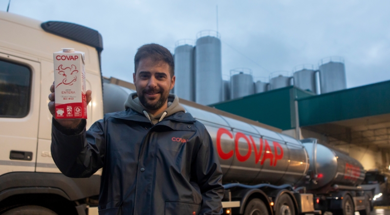 Reducimos más de un 18 % la huella de carbono en cada litro de la leche de vaca que producimos