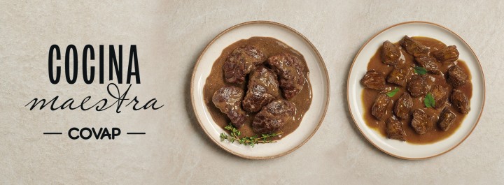 COVAP lanza Cocina Maestra, platos preparados de carne de vacuno y cerdo ibérico de bellota de la Dehesa de Los Pedroches