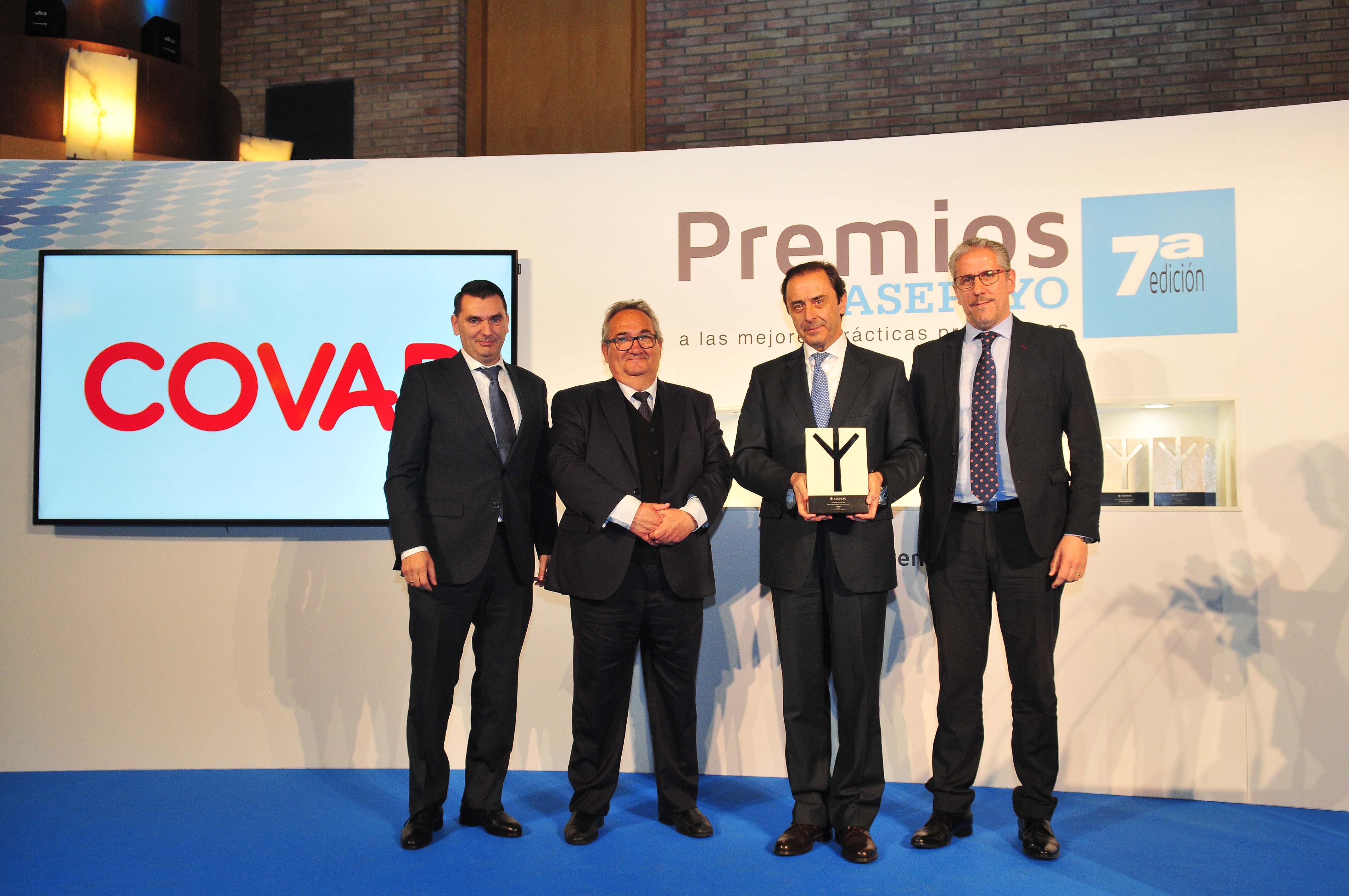 COVAP, galardonada en los  VII Premios Asepeyo a las mejores prácticas preventivas | COVAP