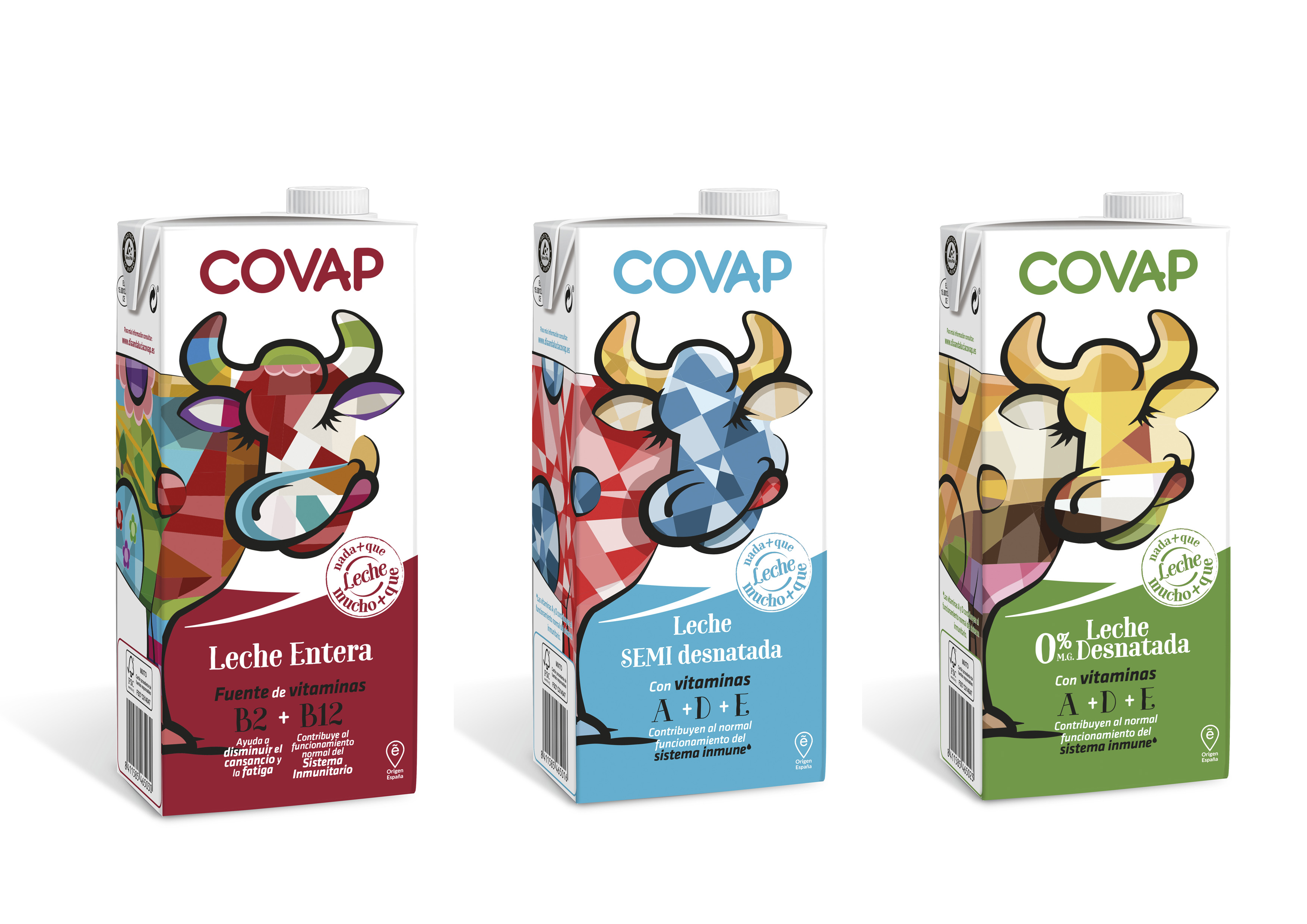Lácteos COVAP lanza un envase exclusivo diseñado por jóvenes andaluces | COVAP