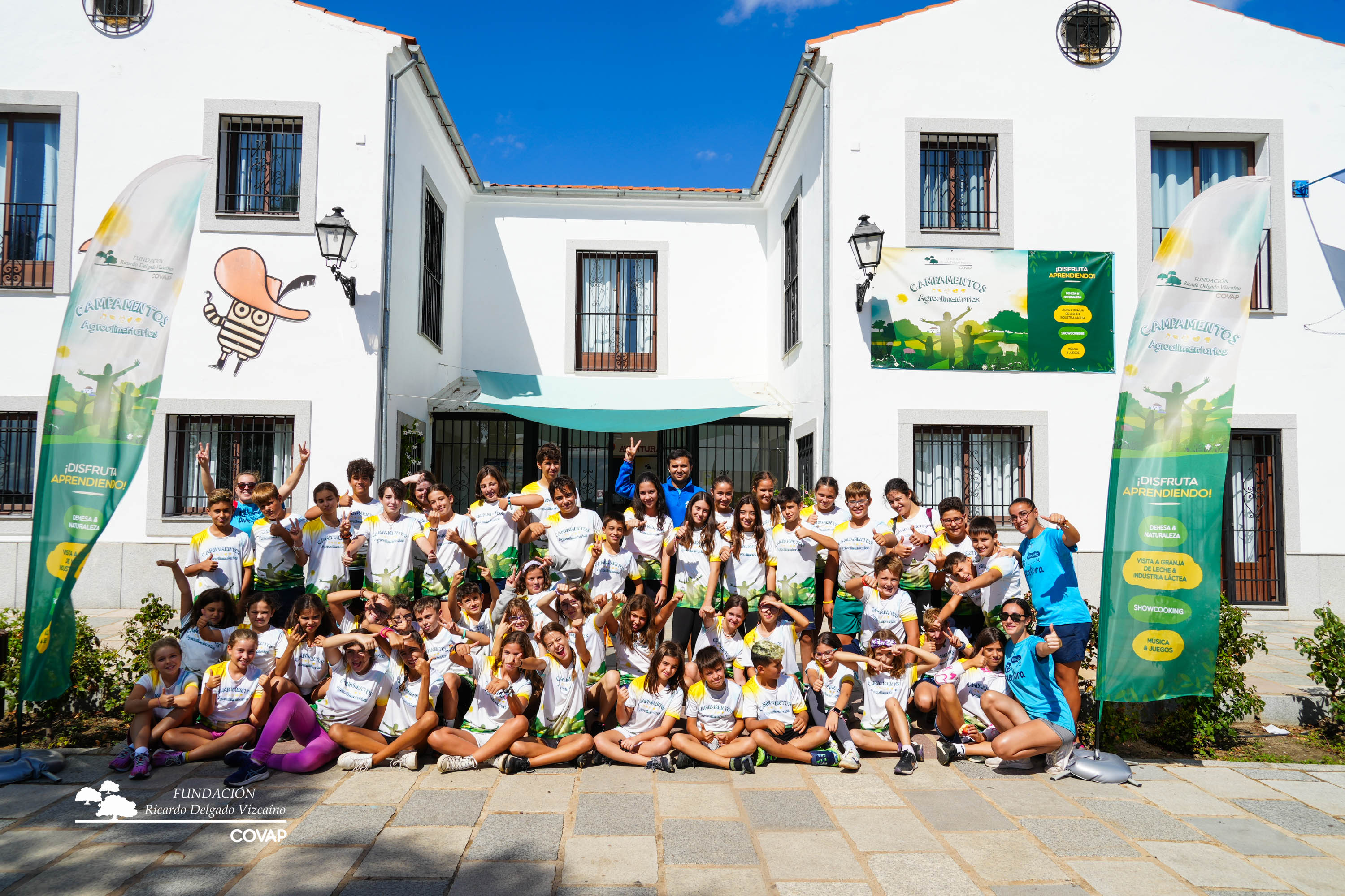 Campamentos agroalimentarios Fundación Ricardo Delgado Vizcaíno
