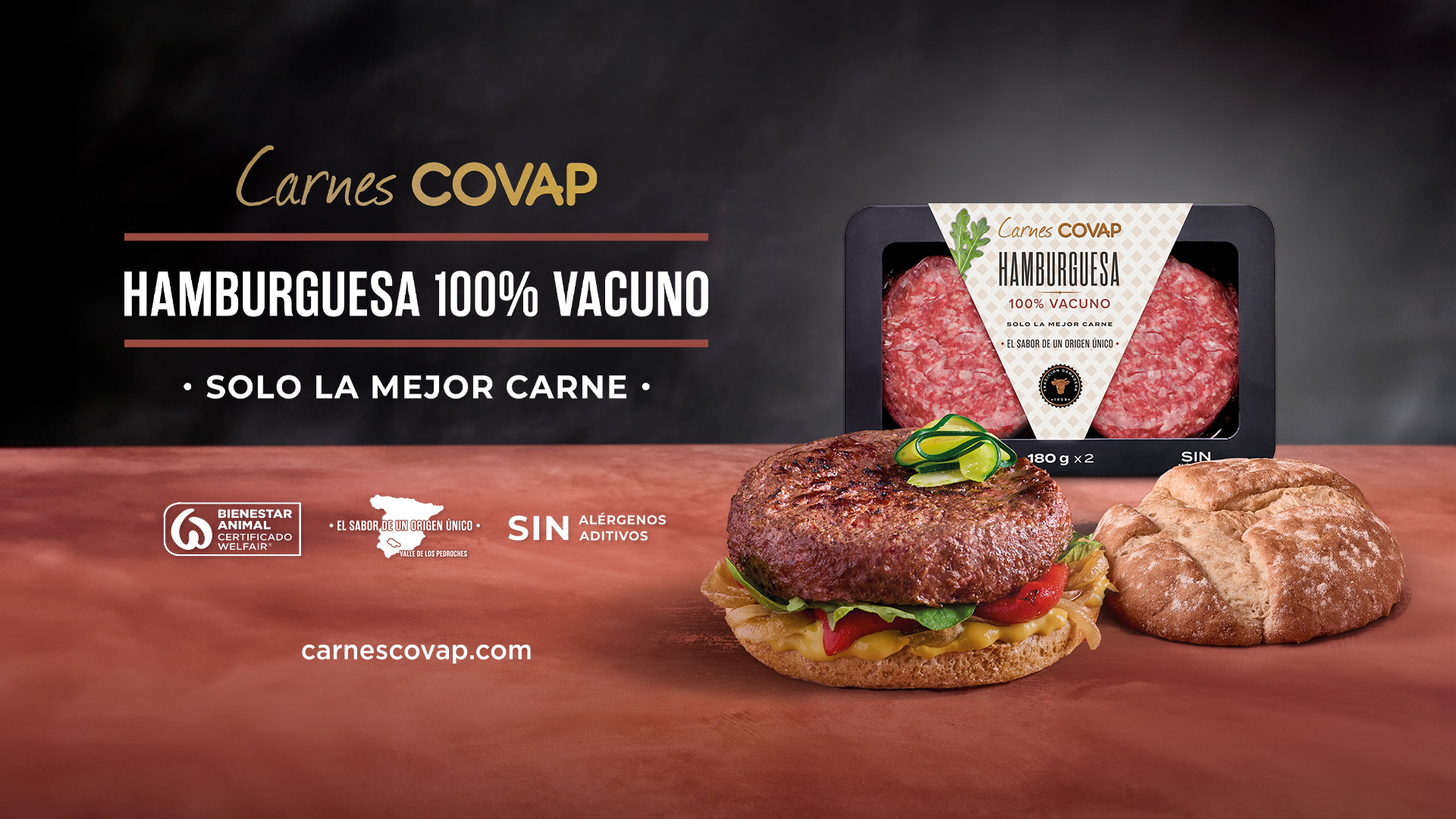 Carnes COVAP lanza una hamburguesa gourmet | COVAP